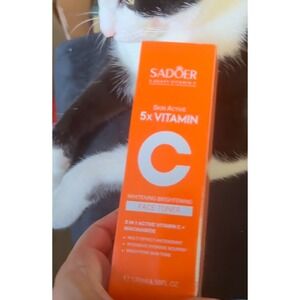 Sadoer Skin Active 5x Vitamin C Face Toner Brightening Niacinamide 130ml 4.58fl